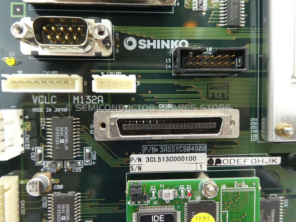 Used Shinko Electric 3ASSYC804900 PCB VCLC M132A 3FE113C004500 Working Surplus