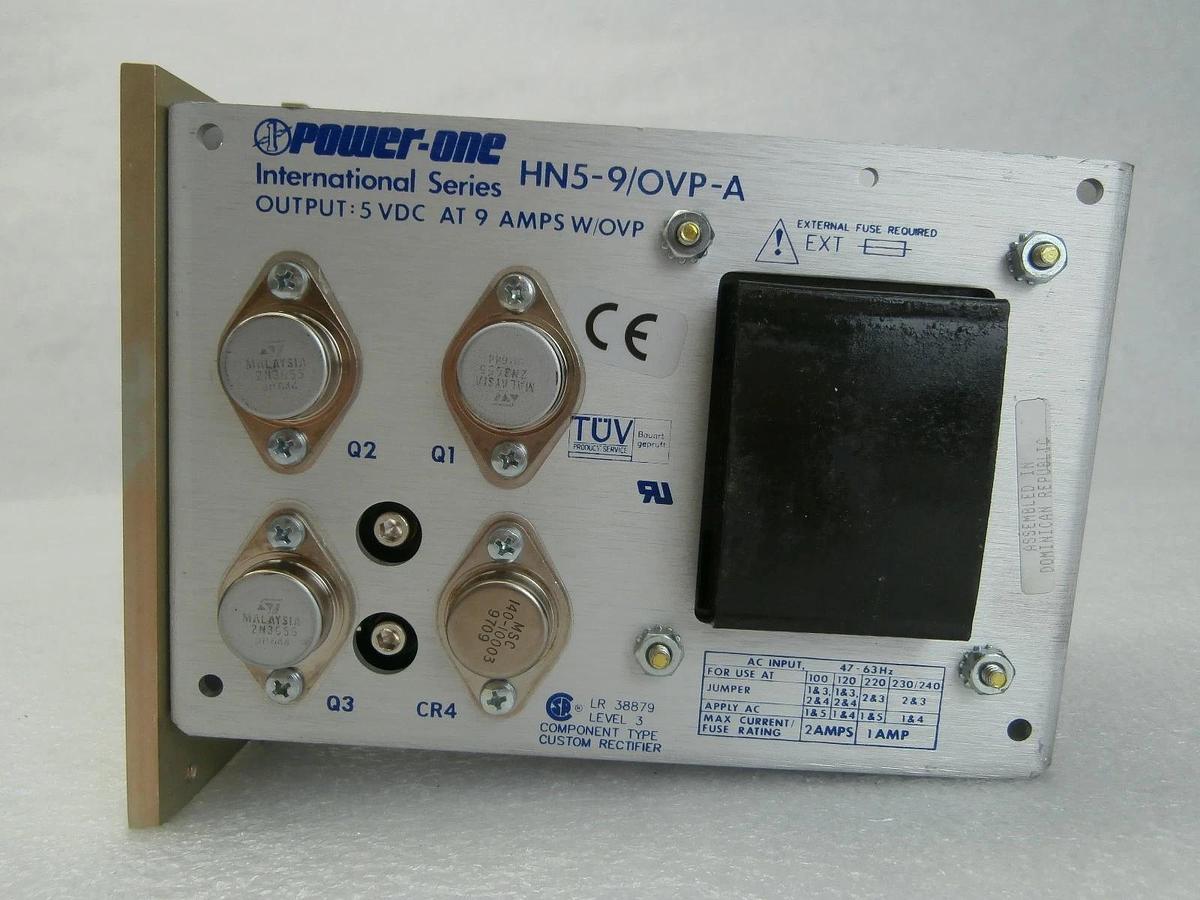 Used Power-One HN5-9/OVP-A Power Supply Lot of 2 KLA-Tencor AIT I Used Working