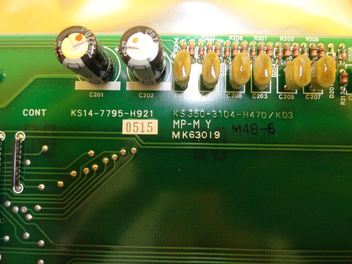 Used Fujitsu Denso KS14-7795-H921 CONT MP-M Y PCB Board KS350-3104-H470 Used Working