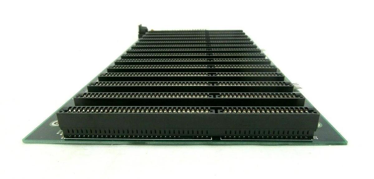 Used Plasma-Therm 98209140 ISA 14 Slot Backplane Board PCB Clusterlock 7000 Spare