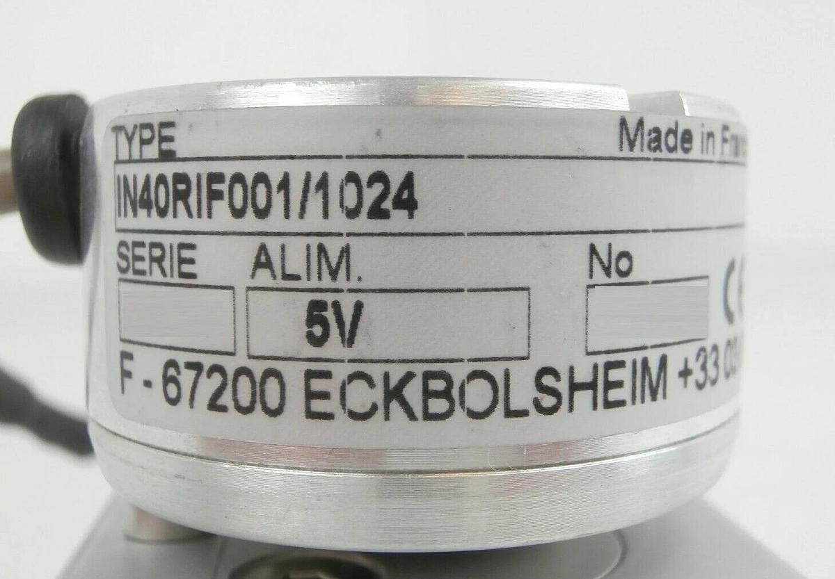 Used RECIF F0300M02 Load Port Encoder Assembly Set of 2 Ideacod IN40RIF001/1024 Spare