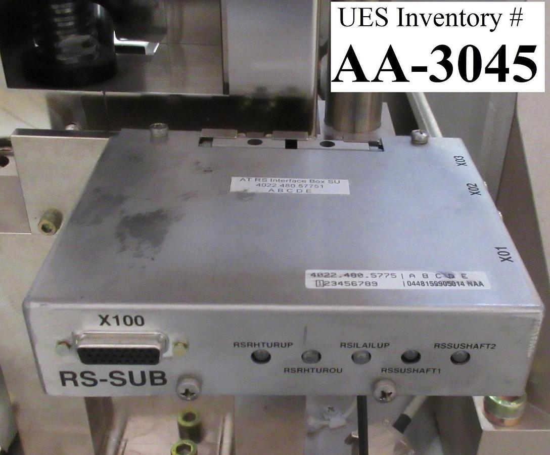 Used ASML 4022.480.47751 AT RS Interface Box SU 4022.480.4775 XT:1250 Used Working