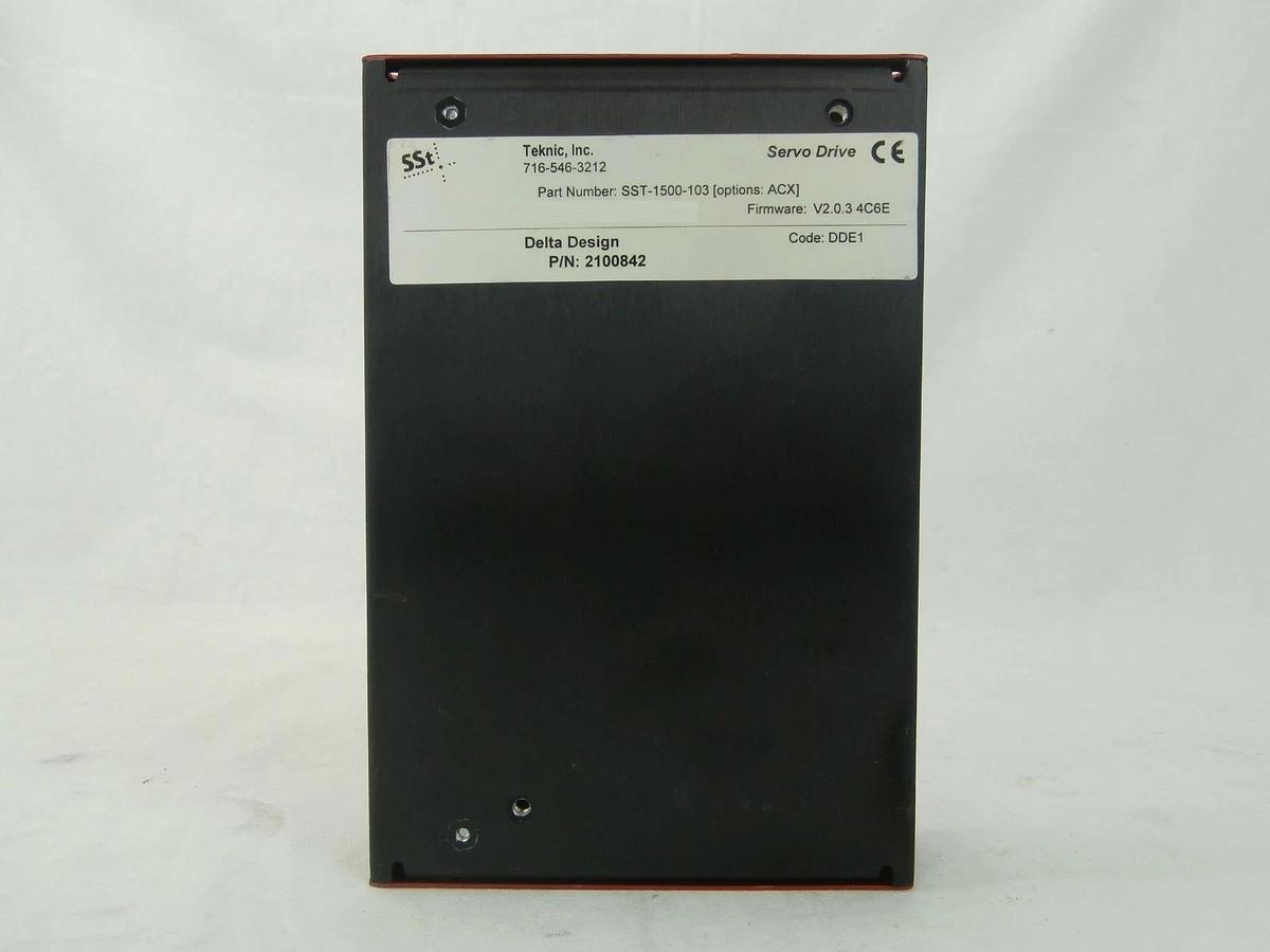 Used Teknic SST-1500-103 Servo Drive SSt ServoStepper Delta Design 2100842 Used