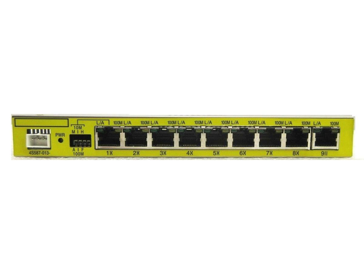 Used Nikon Precision 4S587-013 8-Port Network Hub NSR Series System Working Surplus