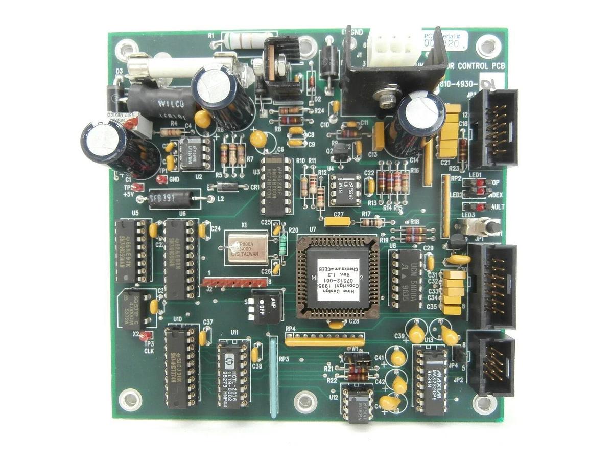 Used Hine Design 810-4930-01 Uno Motor Control PCB Lam Research FPD Continuum Spare