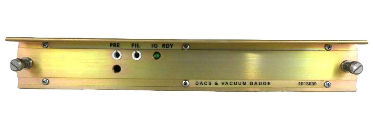 Used AB Sciex 1013039 DACS & Vacuum Gauge PCB Card Biosystems Spectrometer Working