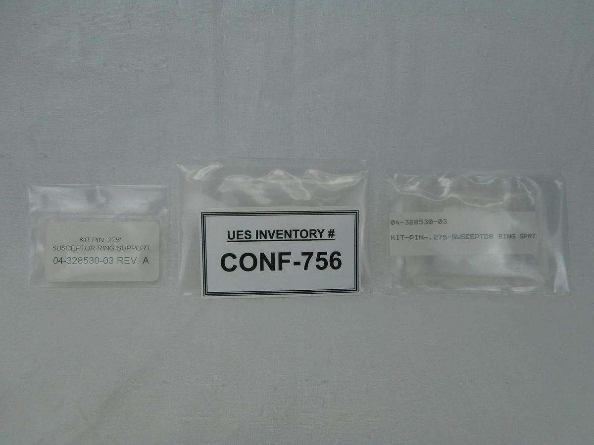 ASM 04-328530-03 Susceptor Ring .275" Quartz Pins SPRT Kit Lot of 3 New