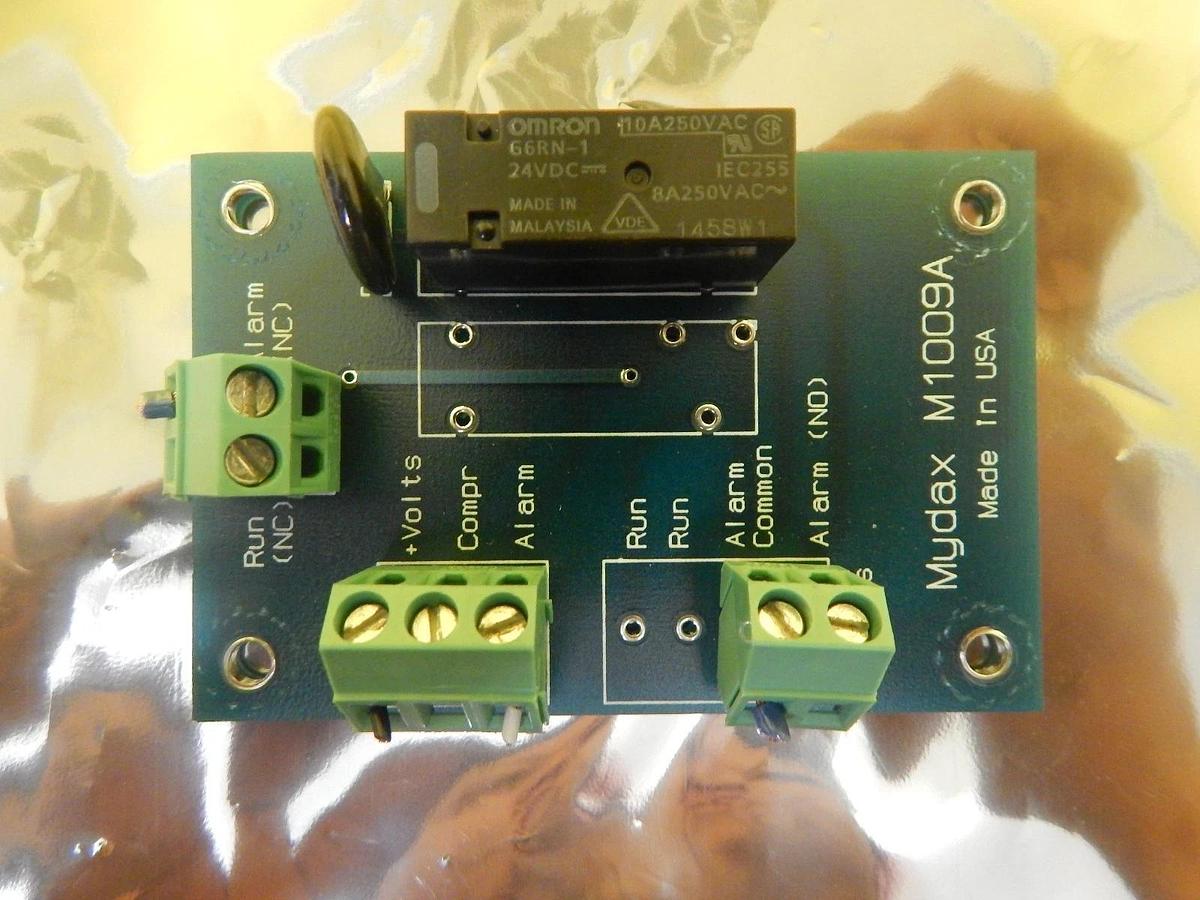 Used Mydax M1009A Single Relay Interface Board PCB Chiller 1VL5WA1 Used Working