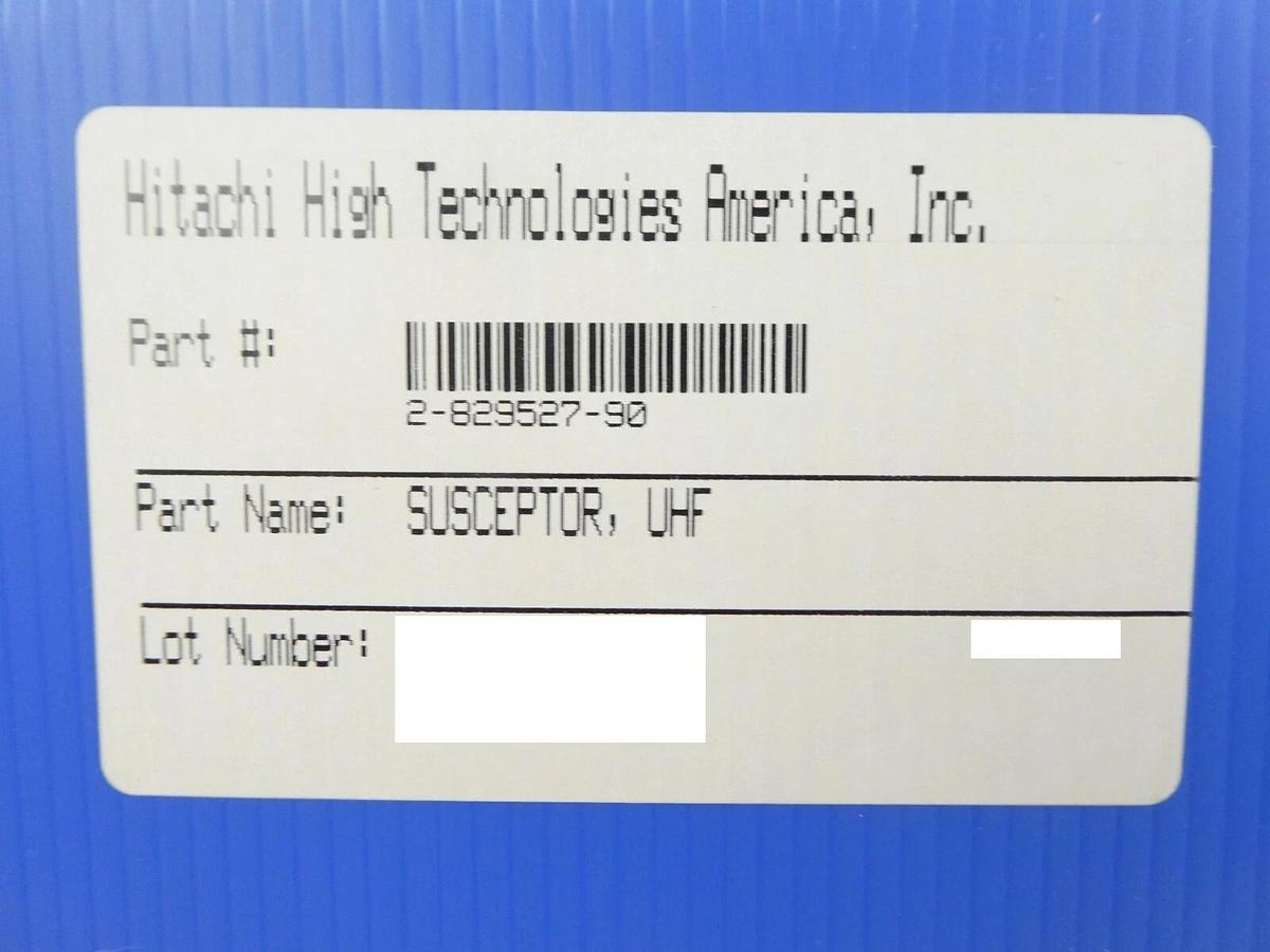 Used Hitachi High Technologies 2-829527-90-3 UHF Susceptor Electrode Cover New