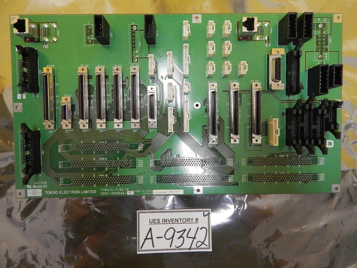 Used TEL Tokyo Electron 3D81-000046-V2 Interface PCB TYB61L-1/ELIF T-3044SS Used