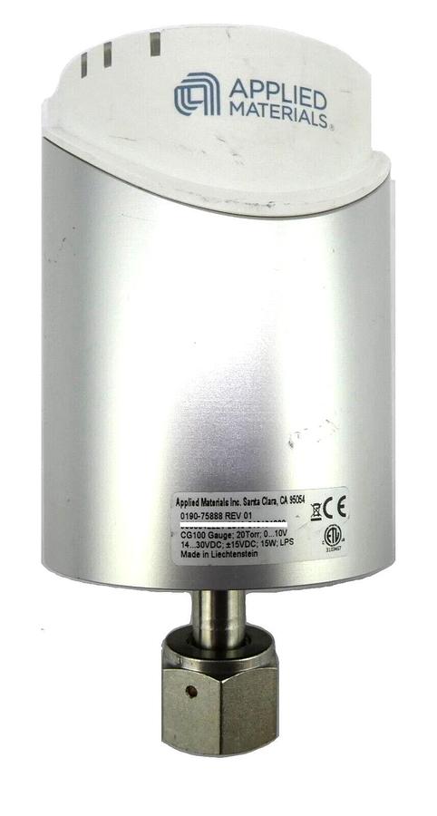 Used AMAT Applied Materials 0190-75888 Baratron Transducer CG100 Tested Working