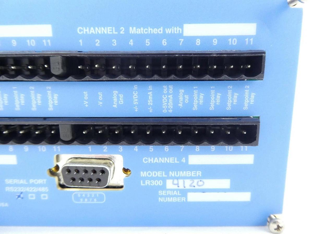Used Millipore 4120 4-Channel Display Controller Open Frame LR300 Working Surplus