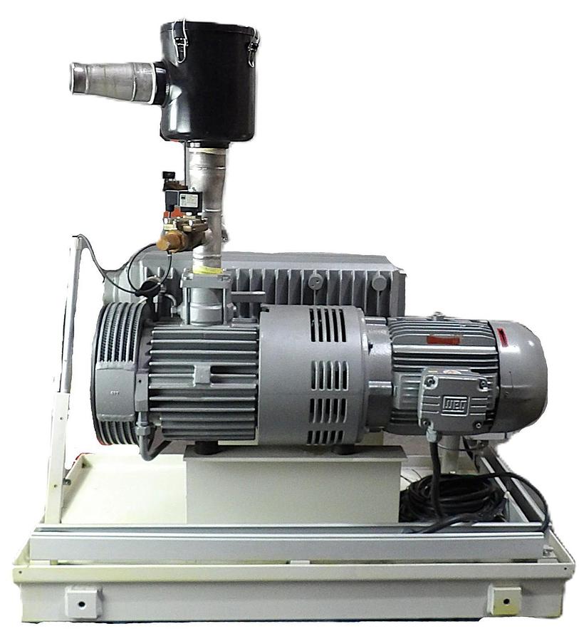 Used Busch RA 0302 D 5Z3 ZZXX Rotary Vane Vacuum Pump System Spare Surplus