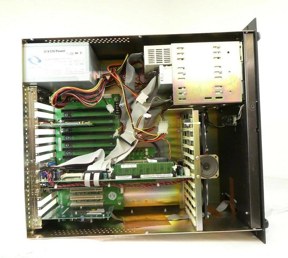 Used IEI Integration Industrial Rackmount PC with LCD ROCKY-3786EV 1.3GHz Surplus