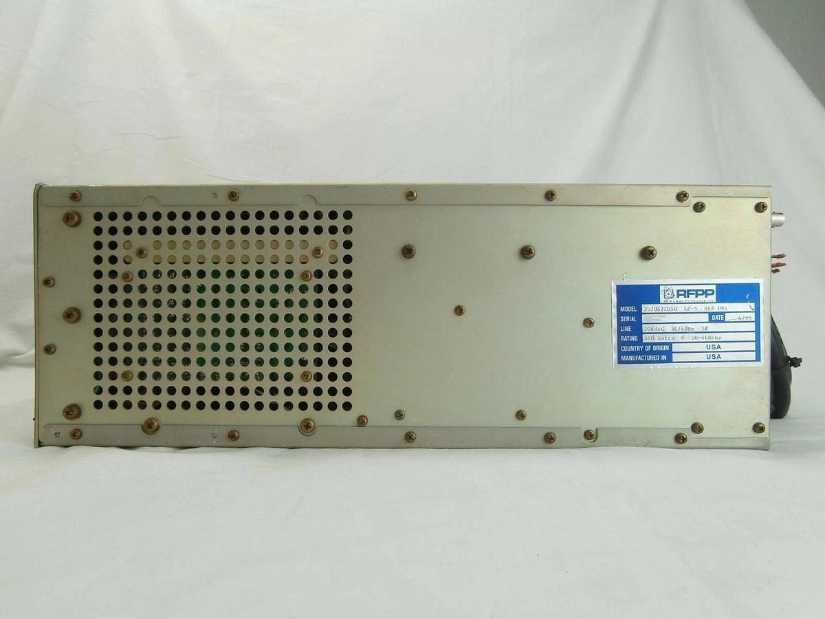 Used LF-5 RFPP RF Power Products 7520572050 RF Generator Tested Not Working As-Is