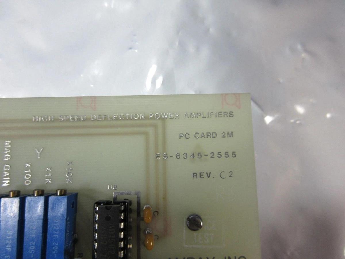 Used Amray 92102-01-1 High Speed Deflection Power Amplifiers Used Working