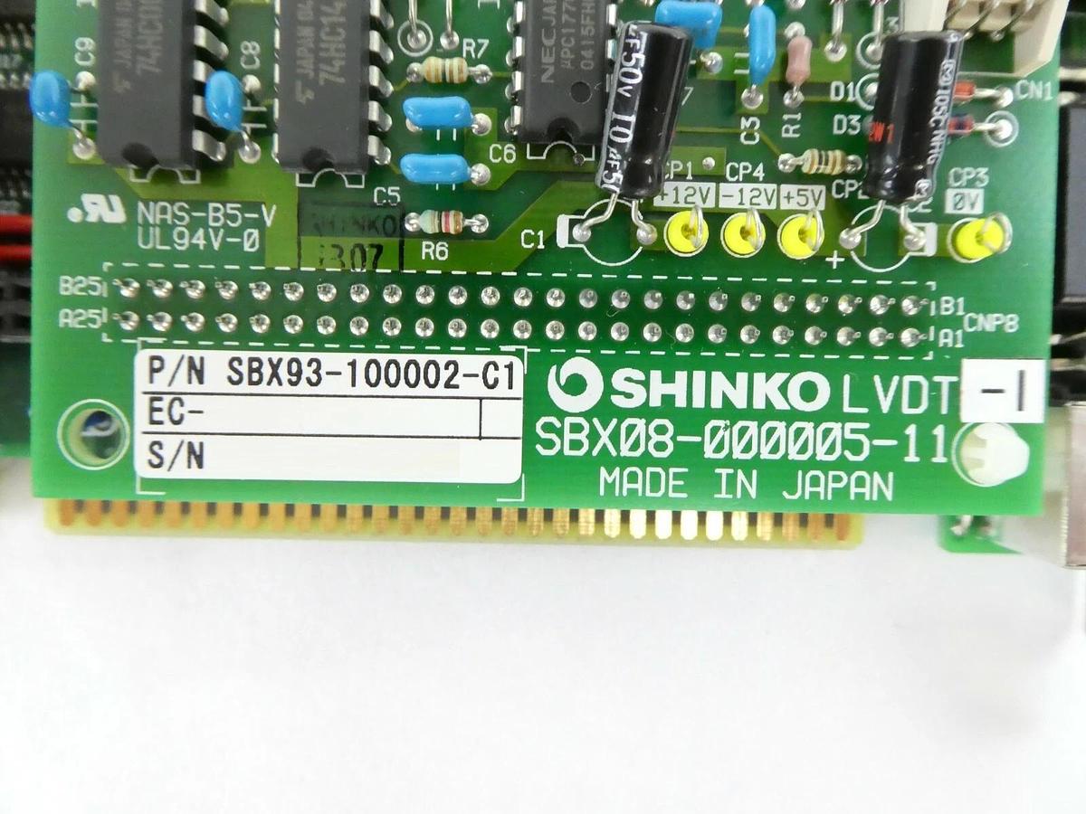 Used Shinko SBX93-100002-C1 SBC Single Board Computer PCB Card SBX08-000005-11 Telius