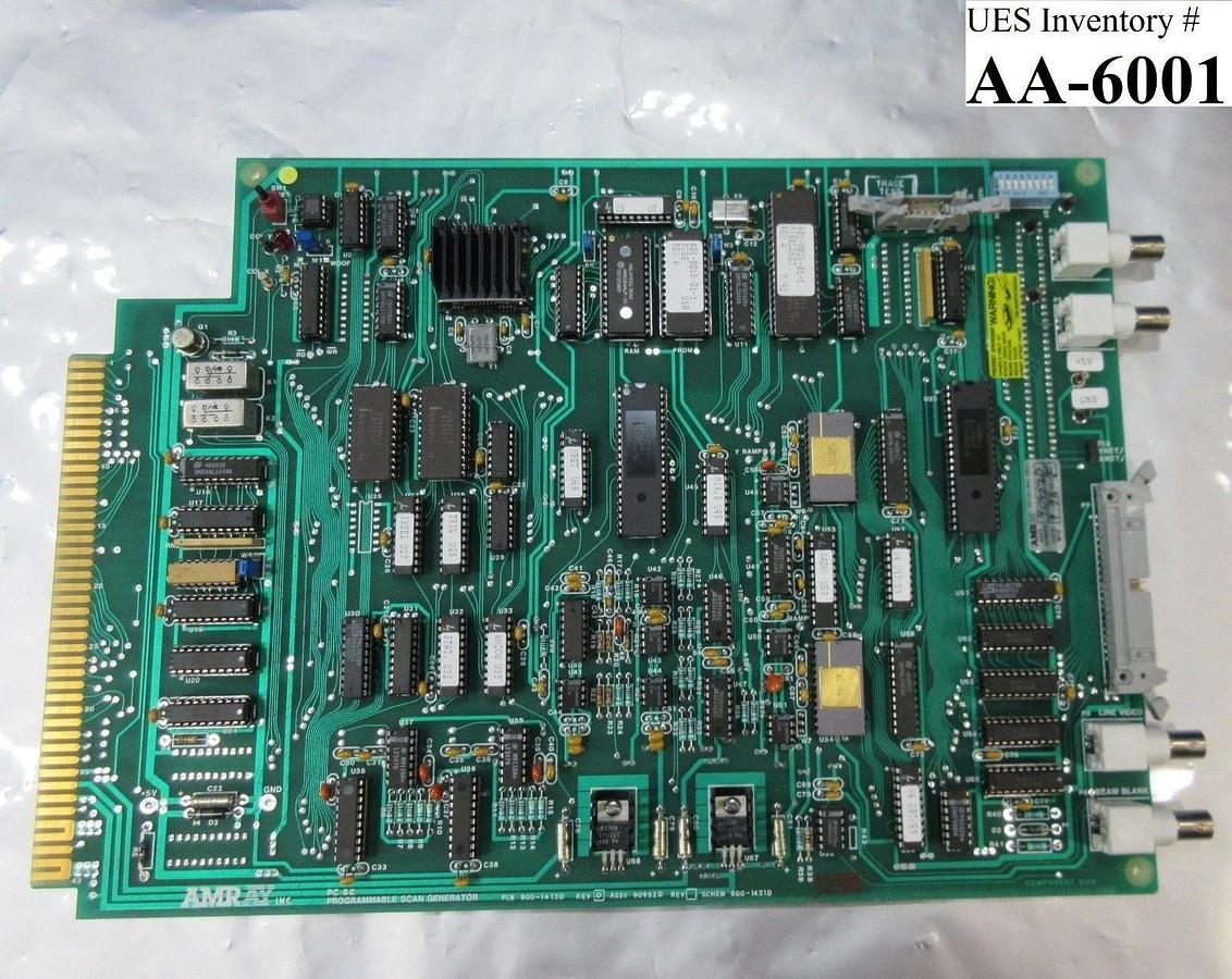 Used Amray 90952D Programmable Scan Generator PCB 800-1421D Used Working