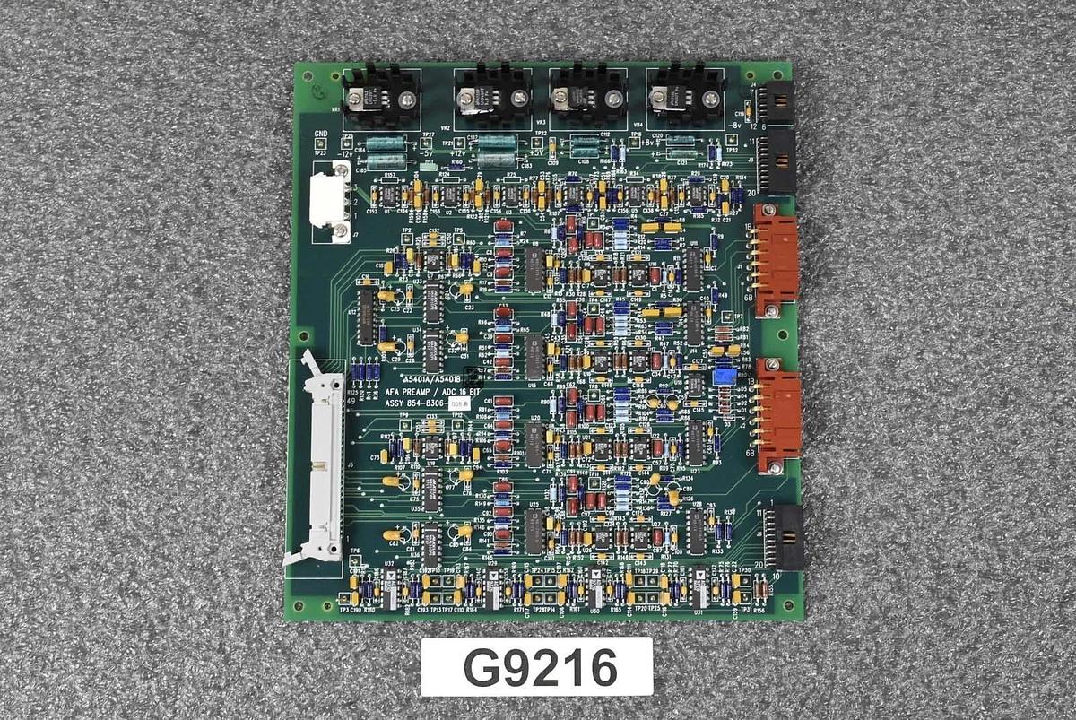 Used ASML 854-8306-008 PCB AFA Preamp / ADC 16 BIT