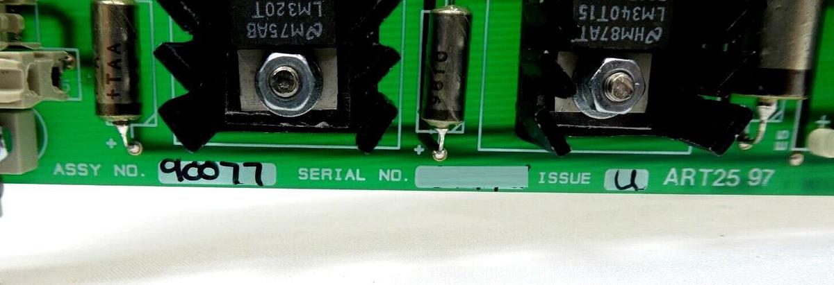 Used AMAT Applied Materials 0100-90077 Thermistor Gauge Controller PCB Card Working