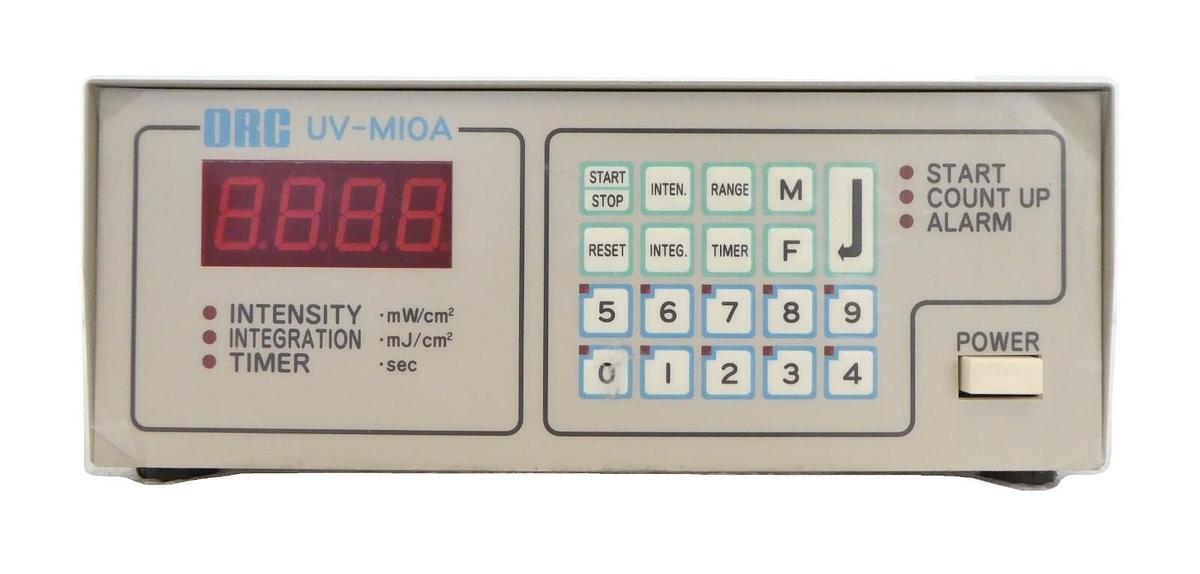 Used ORC UV-MIOA Ultraviolet Illuminance Meter UV Light Sensor Working Surplus