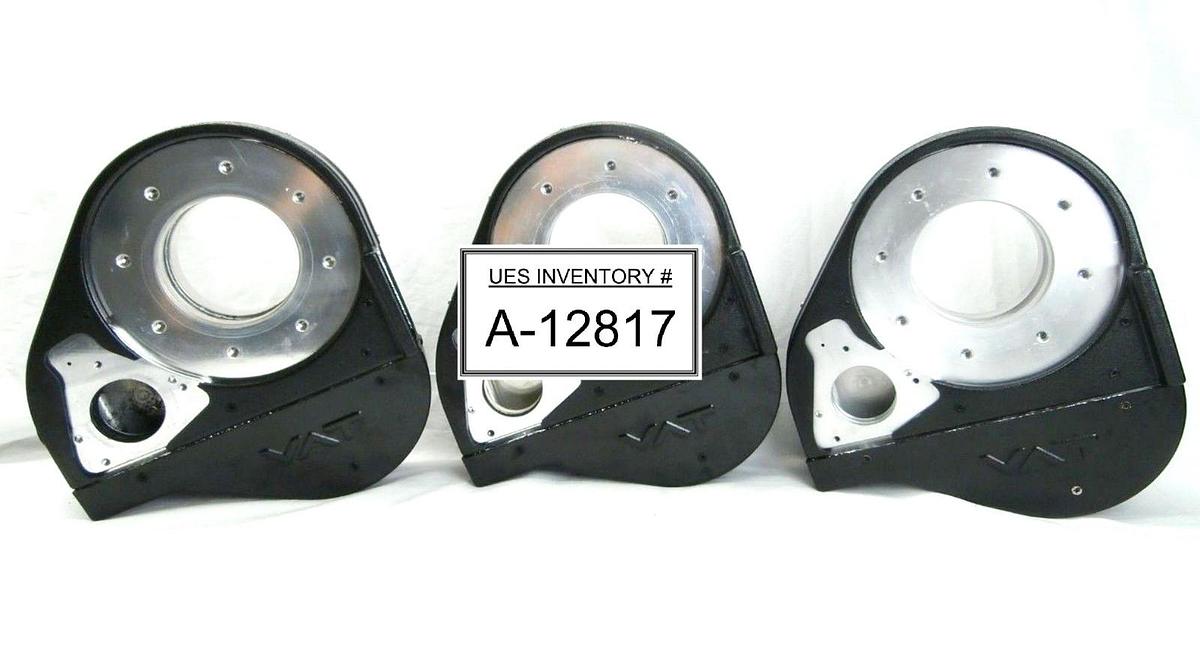 Used VAT Series 65.0 Aluminum Pendulum Gate Valve Body Frame Reseller Lot of 3 Used