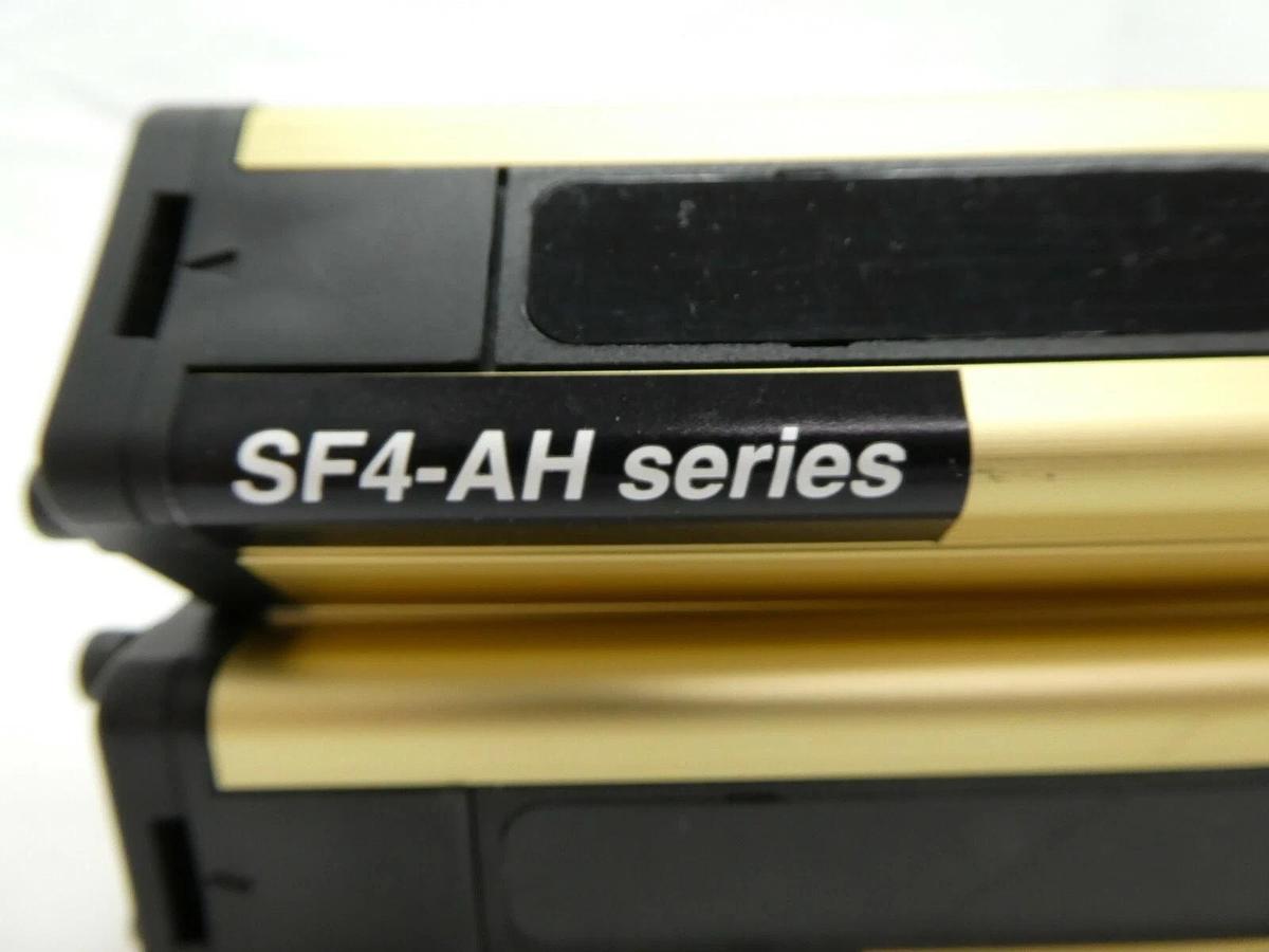 Used Sunx SF4-AH16 Light Curtain Emitter and Receiver Set SF4-AH Series Working
