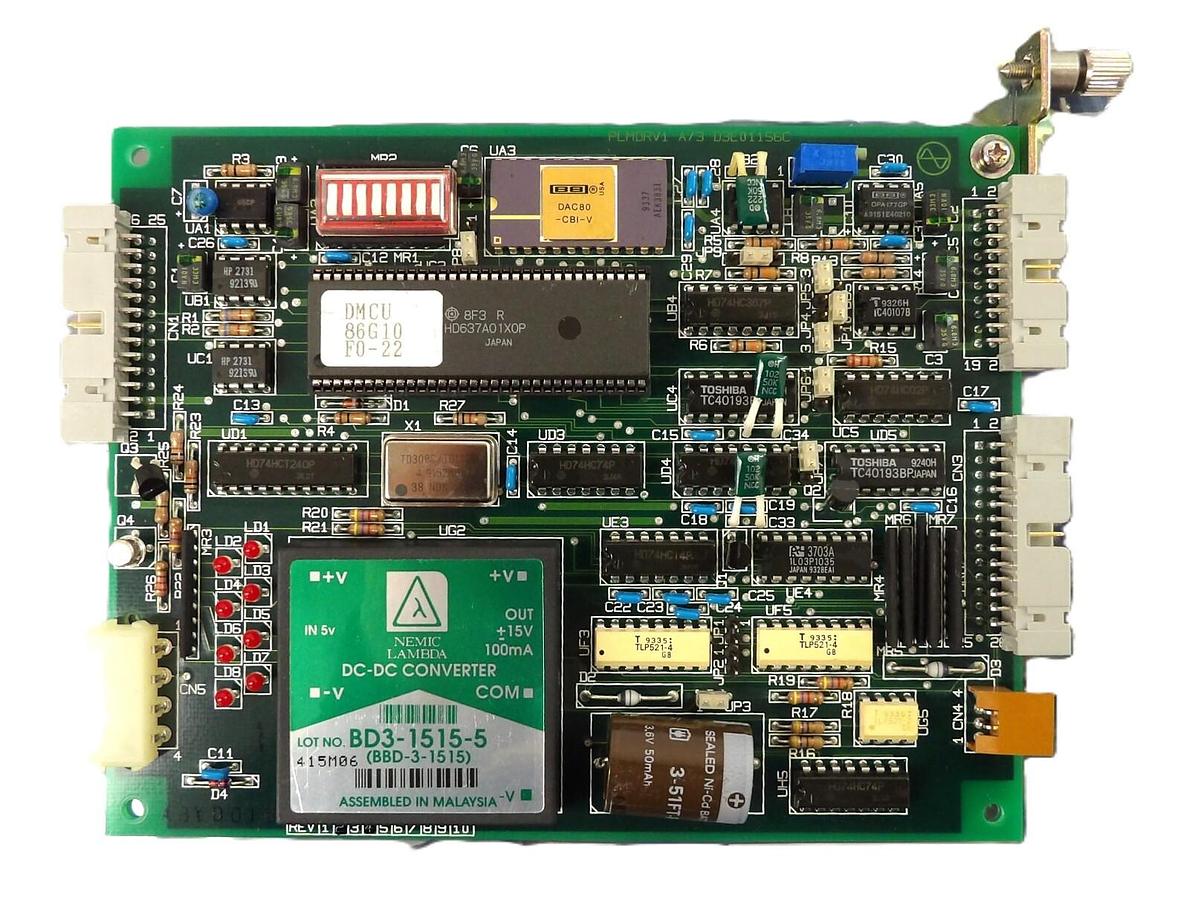 Used Kokusai Electric D3E01156C Driver PCB Card PLMDRV1 Spare Surplus