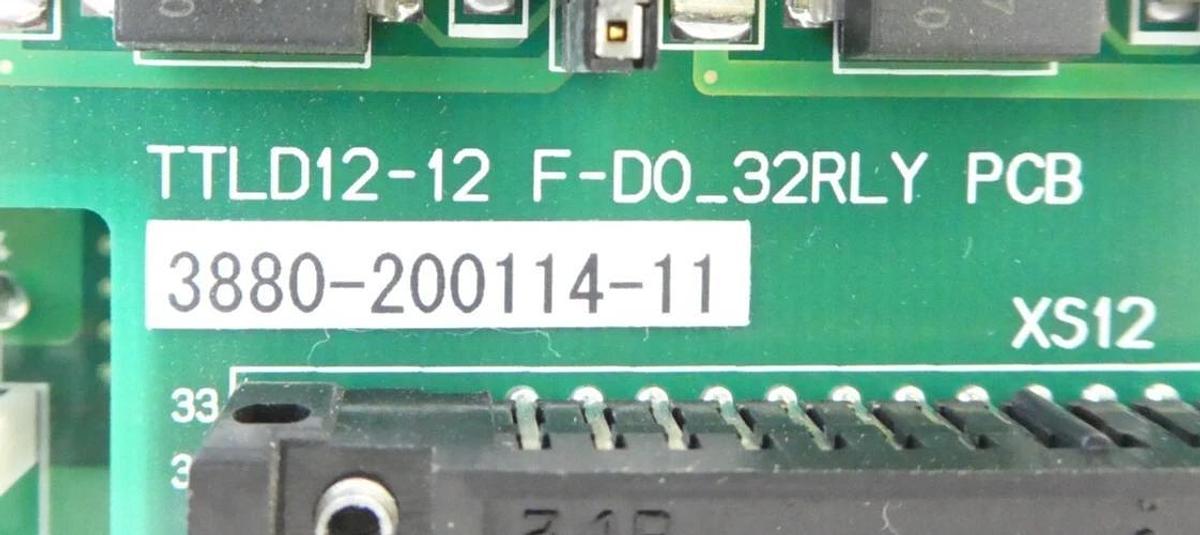 Used TEL Tokyo Electron 3880-200114-11 F-D0_32RLY PCB 3895-120809-11 Lot of 3 Working