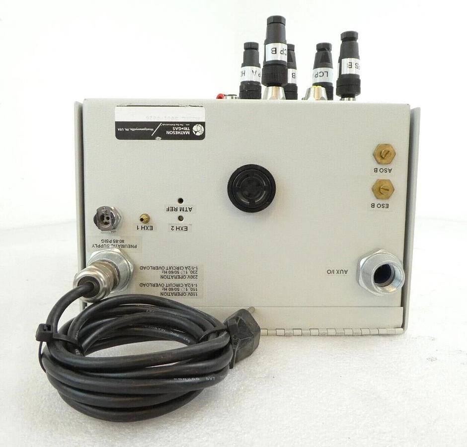 Used Matheson Tri-Gas S081-0626 PRO 201 Controller S085-0206 SEMI-GAS Working Surplus