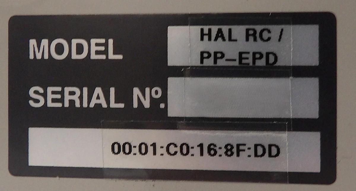Used Hiden Analytical HAL RC/PP-EPD RC Interface Untested