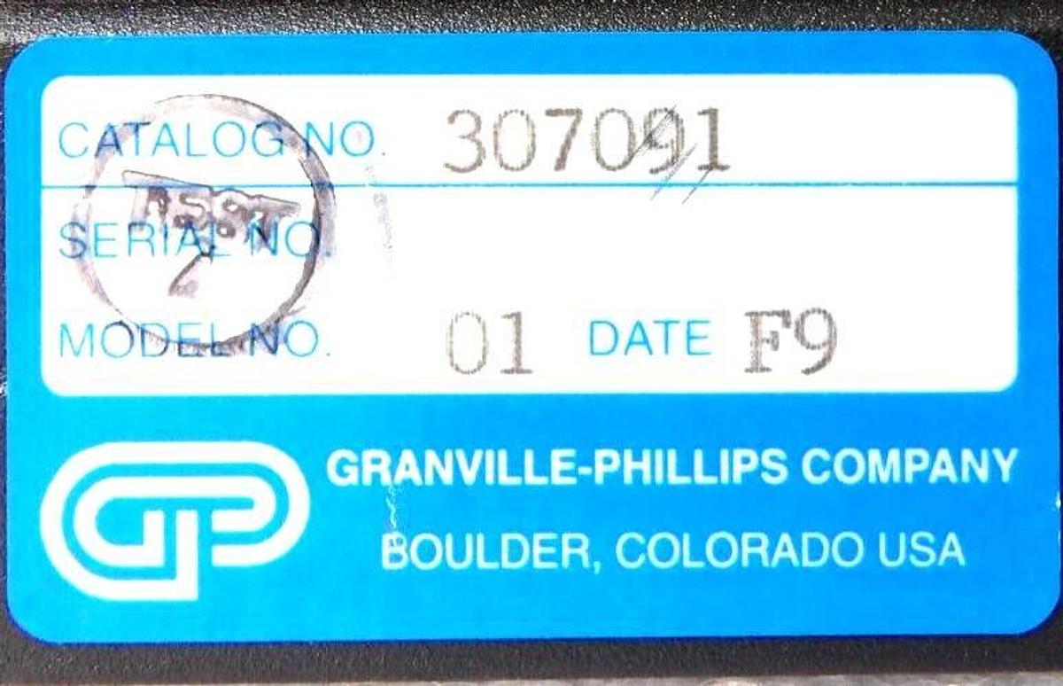 Used Granville-Phillips 307091 Ion Gauge Controller with Power Supply Working Surplus
