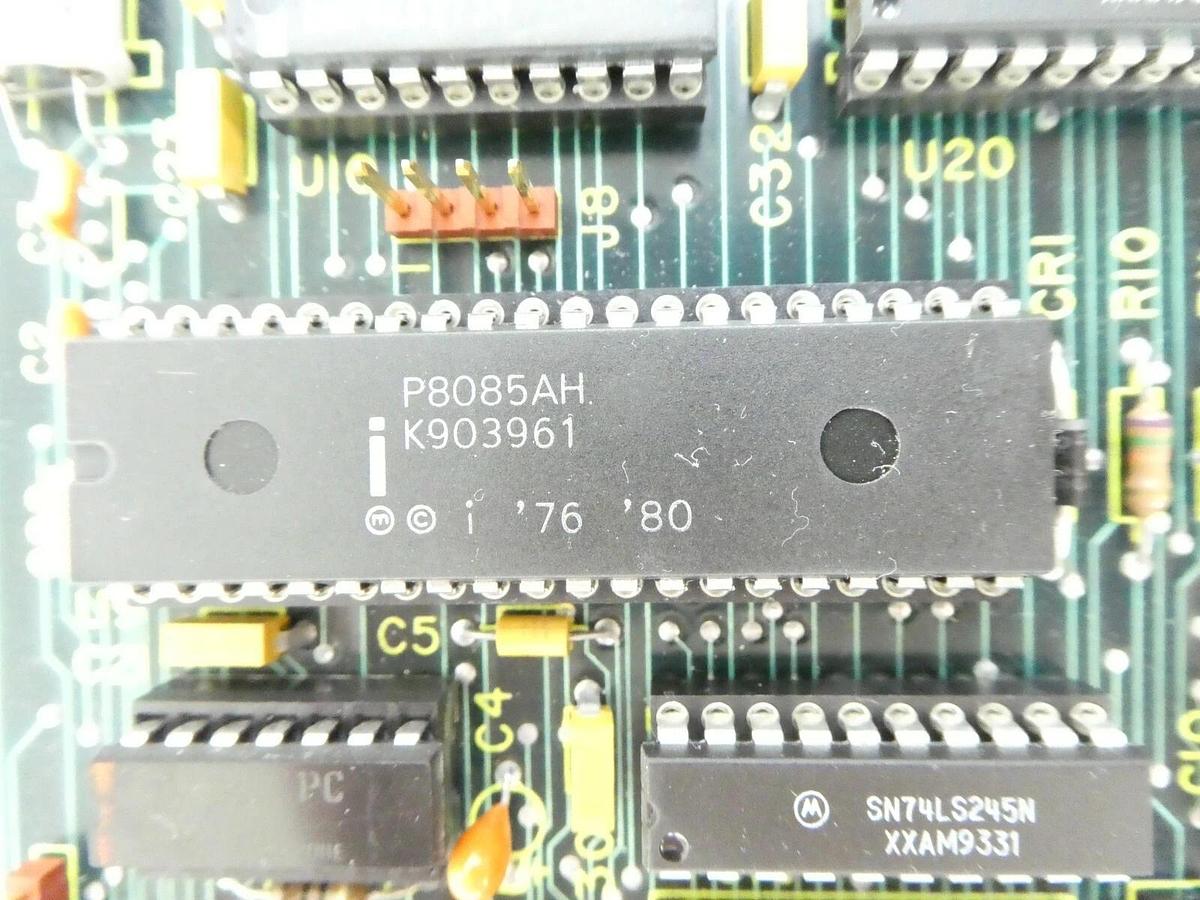 Used Varian D-109057001 Dose Processor Display/Control PCB Card E62007001 Working