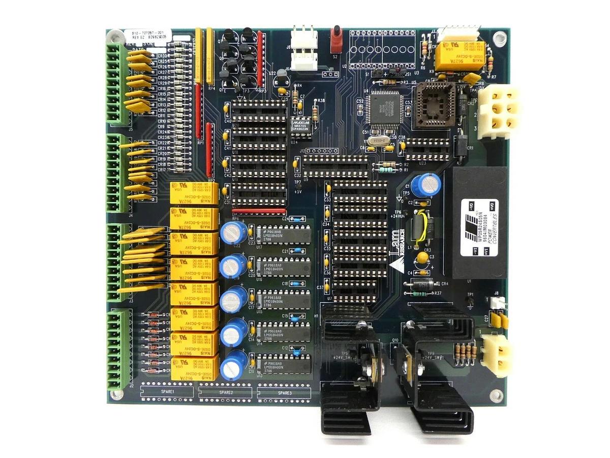 Used Lam Research 810-707057-001 PM AC/DC Board PCB Rev. E2 FPD Continuum Spare