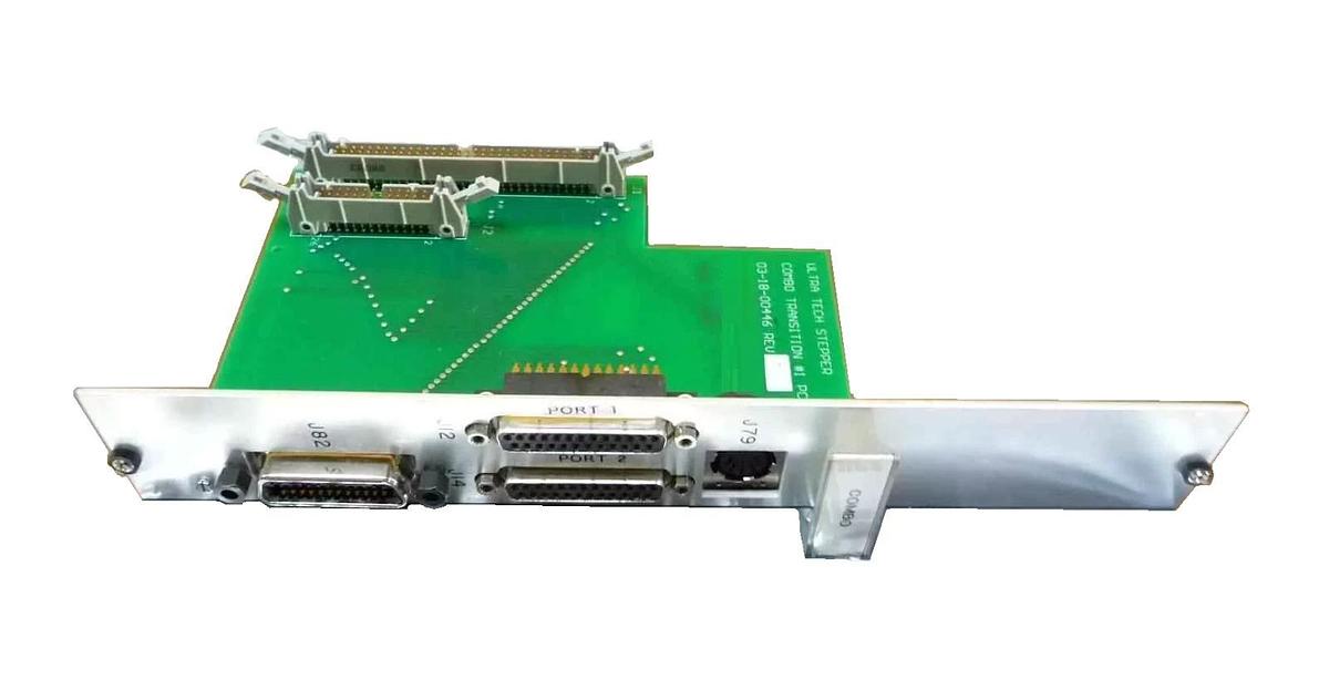 Used Ultratech Stepper 03-18-00446 Combo Transition #1 PCB Card Working Surplus
