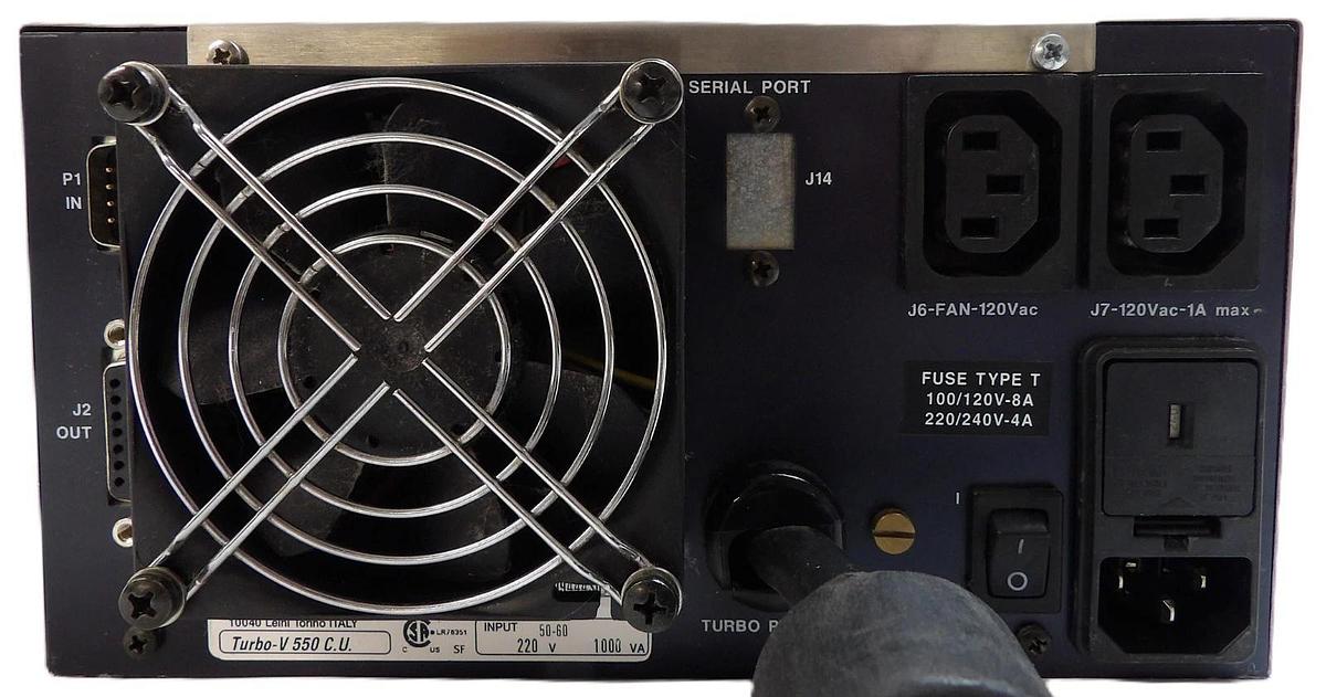 Used Turbo-V 550 C.U. Varian 9699444S012 Turbomolecular Pump Controller Spare