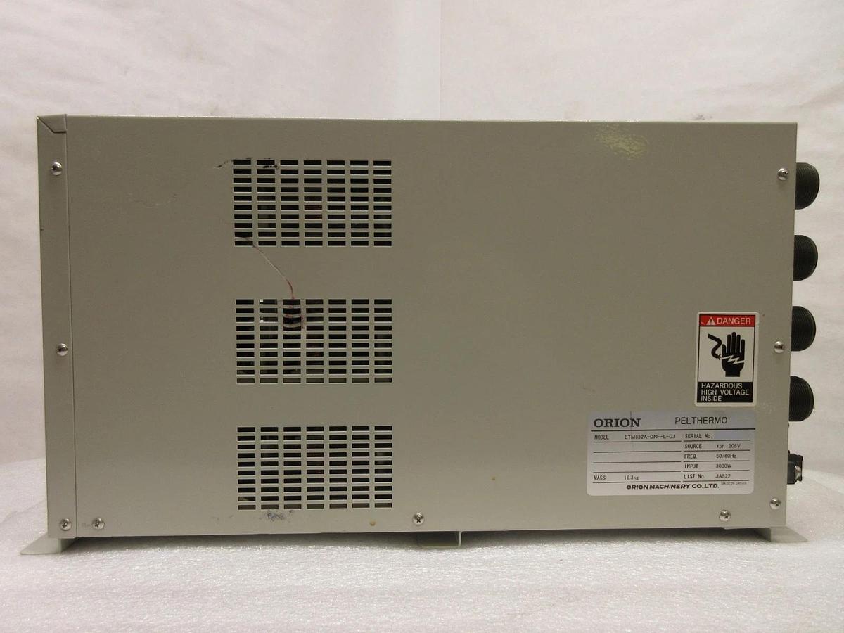 Used Orion Machinery ETM832A-DNF-L-G3 Power Supply PEL THERMO Dented Working