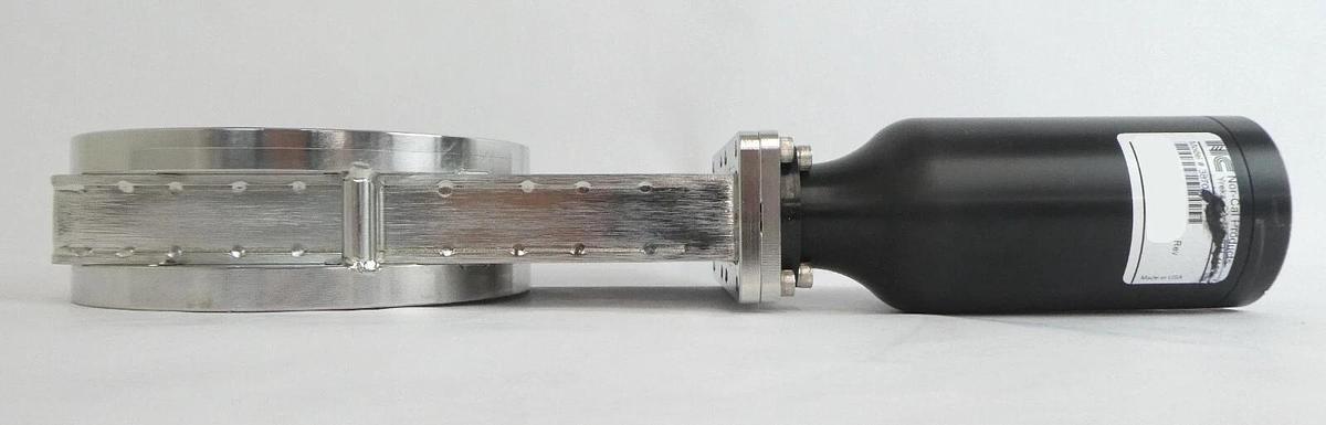 Used Nor-Cal Products Pneumatic Linear Gate Valve Assembly AMAT Unmarked Working
