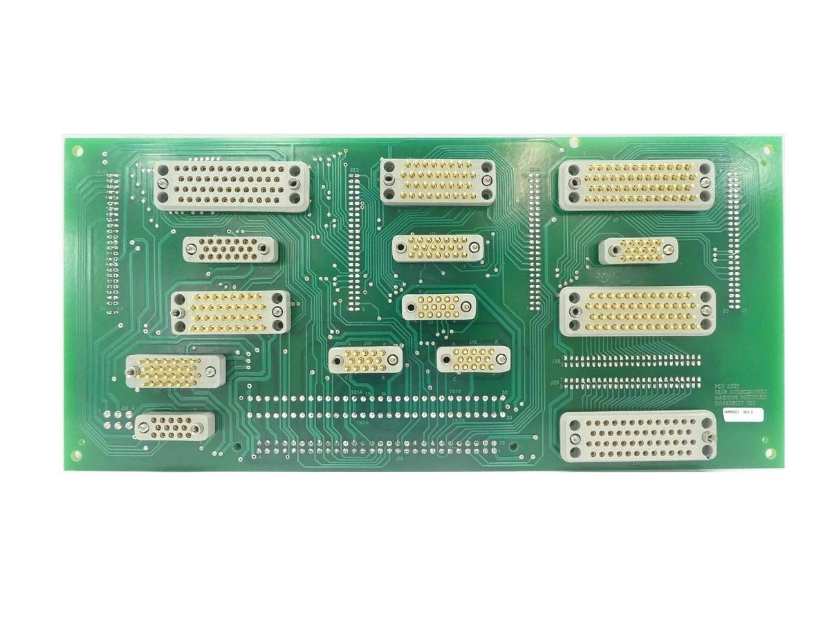 Used Varian VSEA H4689001 Rear Interconnect Machine Interface PCB Rev. D Working