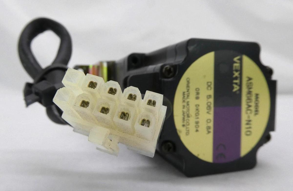 Used Oriental Motor ASM66AC-N10 DC Servo Motor with Gear Head VEXTA Working Surplus