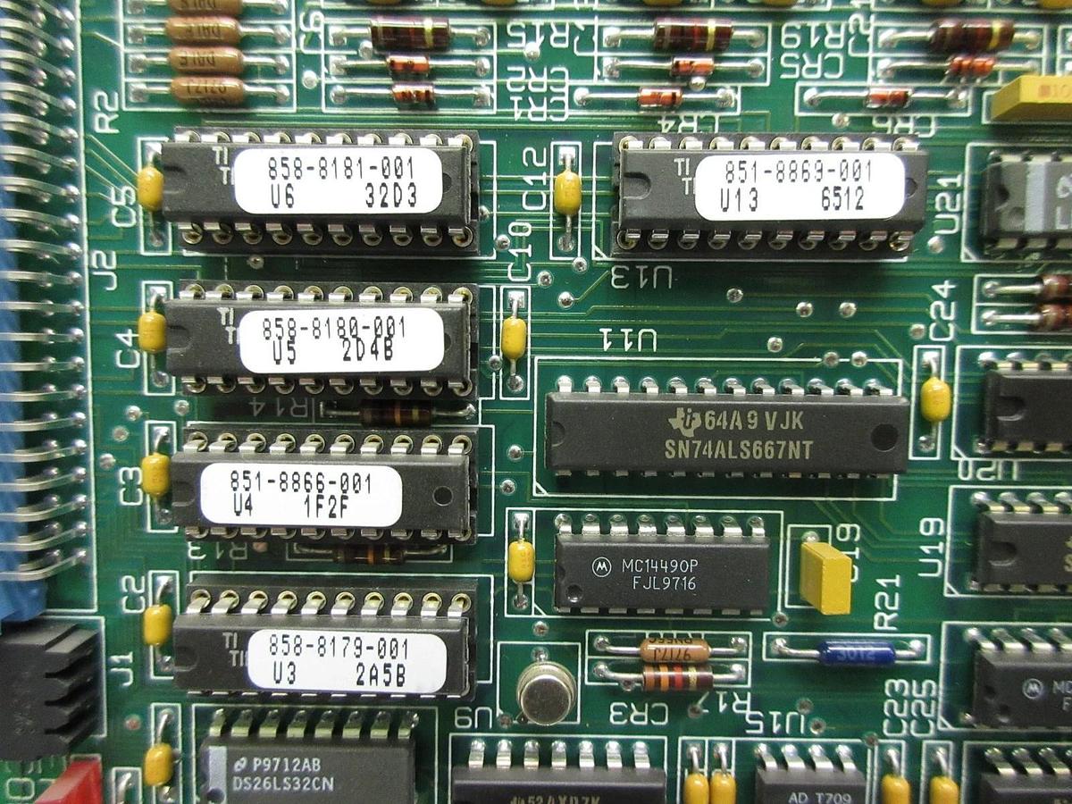 Used SVG Silicon Valley Group 858-8163-003 Processor PCB Card Rev. A 90S Used Working