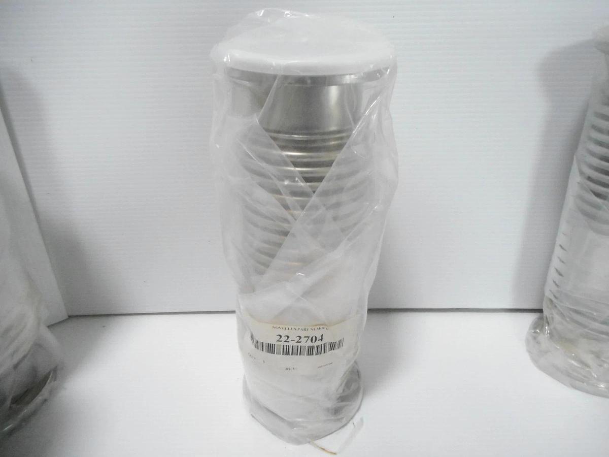 Used Nor-Cal FH-400-12-2ISO FH-300-12-2ISO FH-300-10-2ISO Bellows Lot of 10 Used