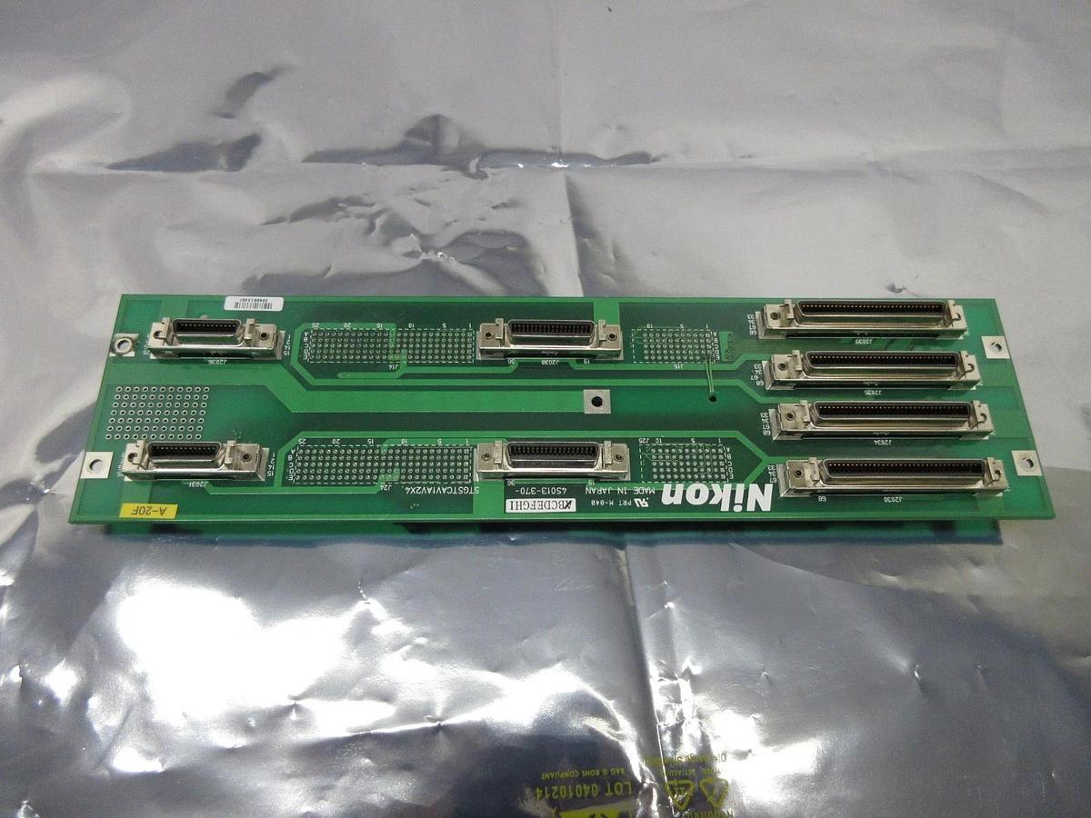 Used Nikon 4S013-370 Backplane Interface Board PCB STGSTCAV1AV2X4 NSR Working