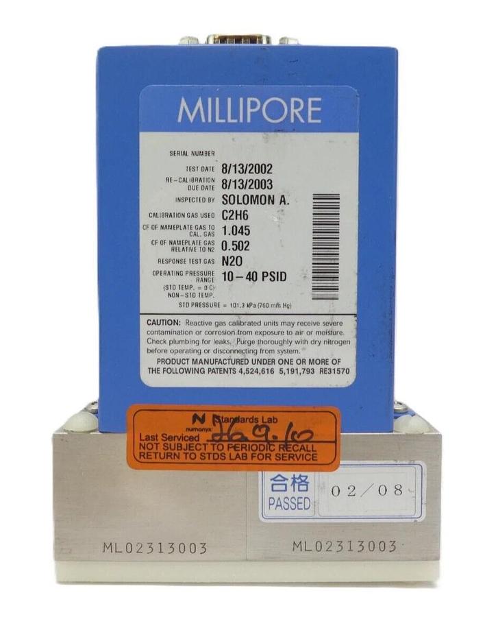 Used Millipore FC-2979MEP5 Mass Flow Controller MFC Reseller Lot of 4 OEM Refurbished