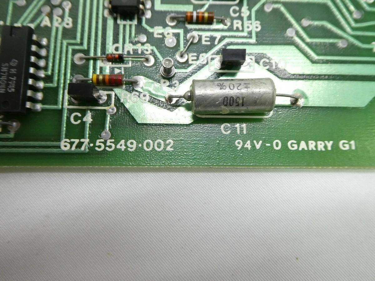 Used Perkin-Elmer 677-9561-003 A/D Converter PCB Card 677-5549-002 Untested As-Is