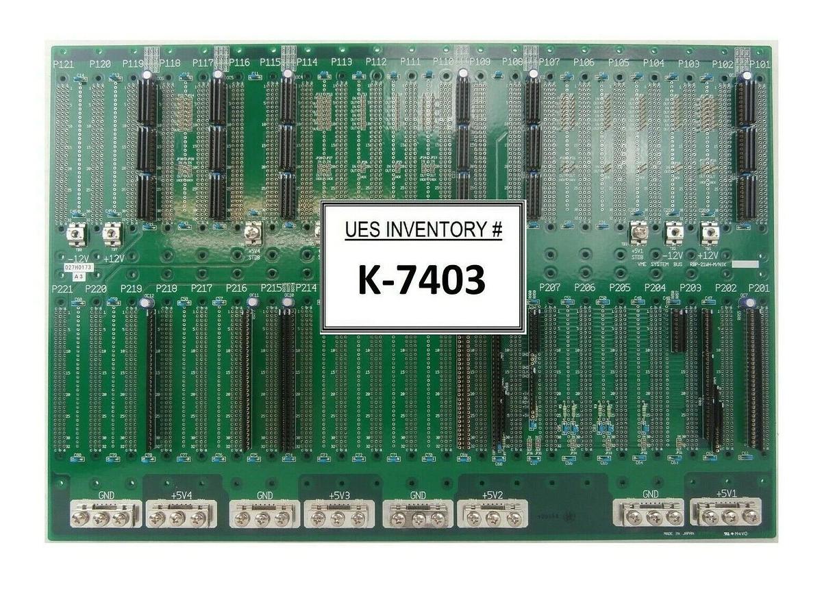 Used DNS Dainippon Screen RPB-21WH-M/NIK VME Bus System Backplane Board PCB Working