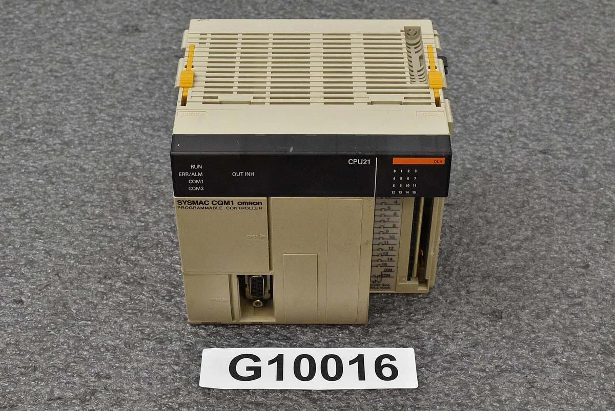 Used Omron CQM1-CPU21-E Programmable Controller CPU Unit