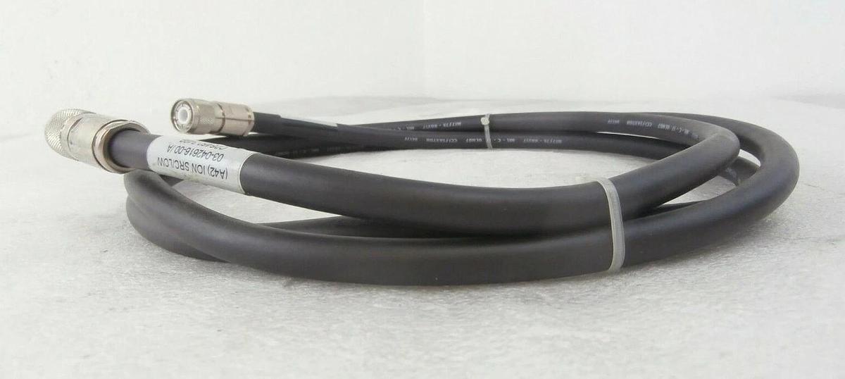 Used Novellus Systems 03-042616-00 RF Generator Cable SPEED-S RG217 Working Surplus