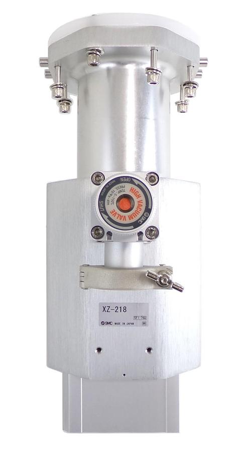 Used SMC XZ-218 Pneumatic High Vacuum Valve Working Surplus