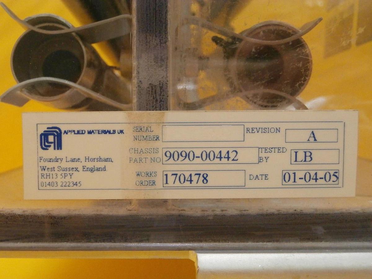 Used AMAT Applied Materials 9090-00442 PSU Resistor 9010-01409ITL Incomplete Used
